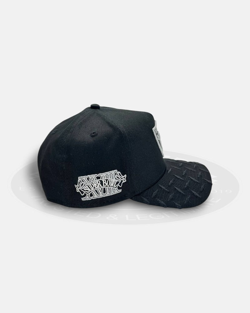 Las Vegas Raiders Super Bowl XVIII 9Forty A-Frame Snapback Hat