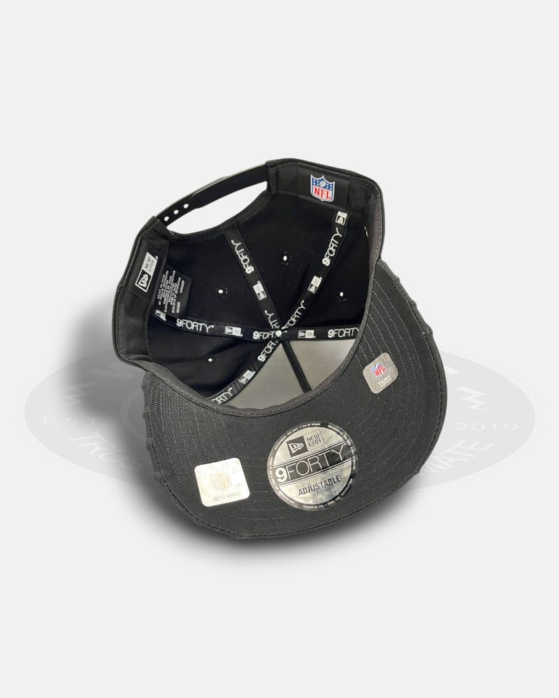 Las Vegas Raiders Super Bowl XVIII 9Forty A-Frame Snapback Hat
