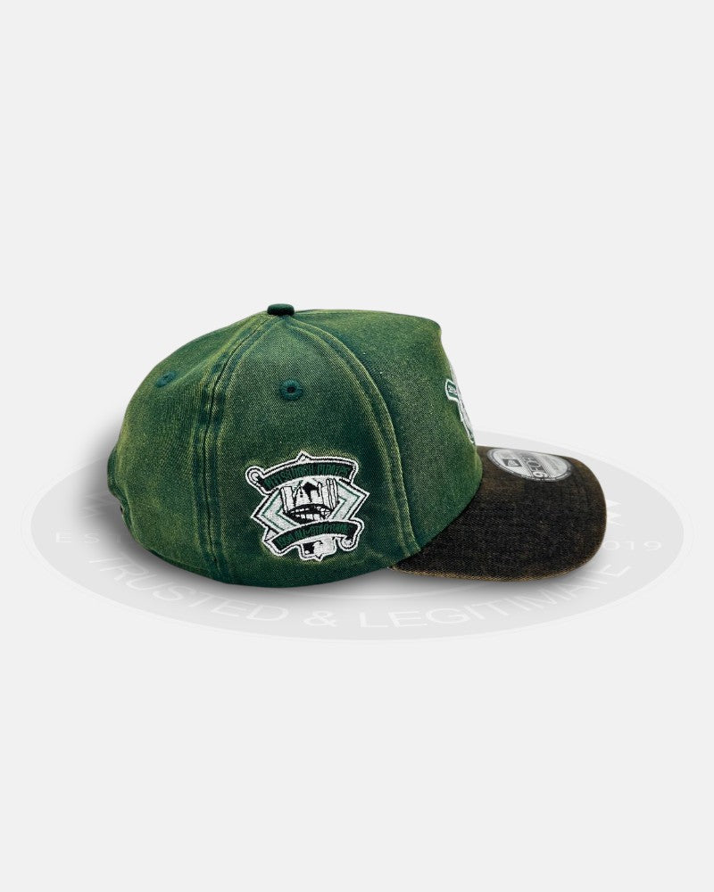 Pittsburgh Pirates Faded Green 9FORTY A-Frame Strapback Hat