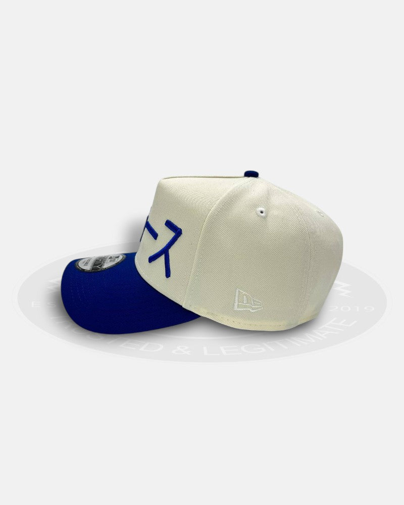 Los Angeles Dodgers Kanji Japan Flag Side Logo Two Tone 9Forty A-Frame Snapback Hat