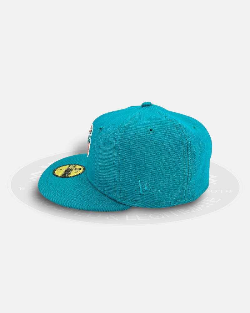 Miami Dolphins Aqua Classic 59Fifty Fitted Hat