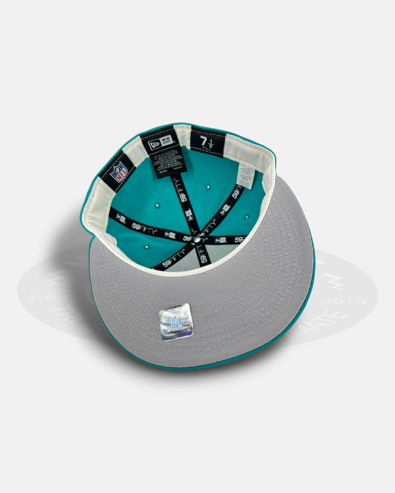Miami Dolphins Aqua Classic 59Fifty Fitted Hat