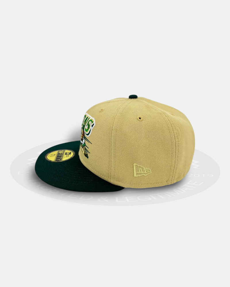 Buffalo Bisons 25th Anniversary Two Tone Green 59FIFTY Fitted Hat