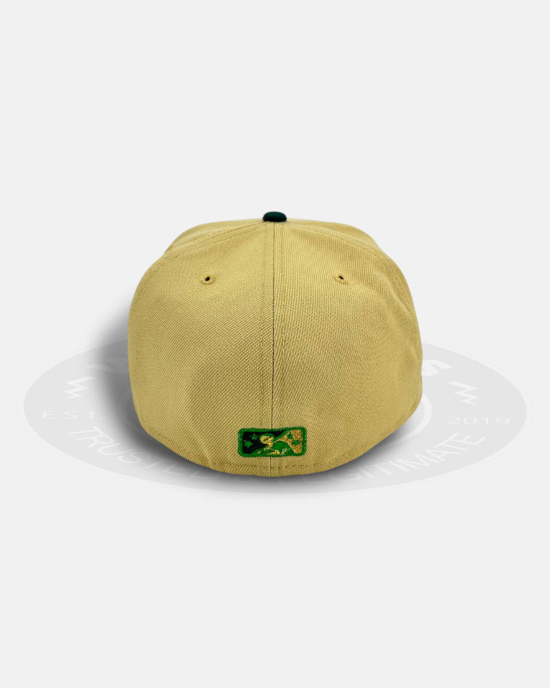 Buffalo Bisons 25th Anniversary Two Tone Green 59FIFTY Fitted Hat