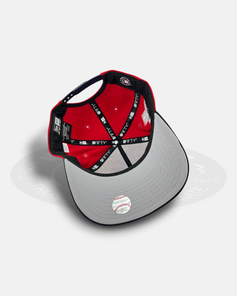 Cleveland Guardians Jacob Stadium Two Tone PreCurved 9FIFTY A-Frame Snapback Hat