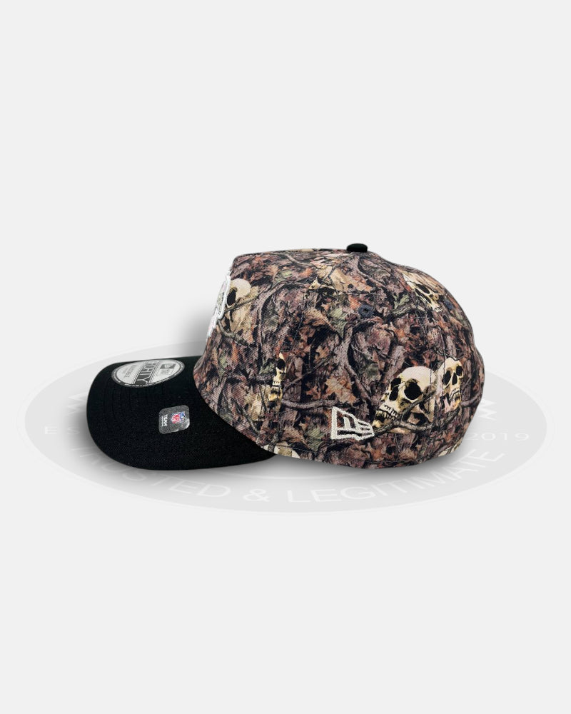 Miami Dolphins Skull Camo 9FORTY A-Frame Snapback Hat