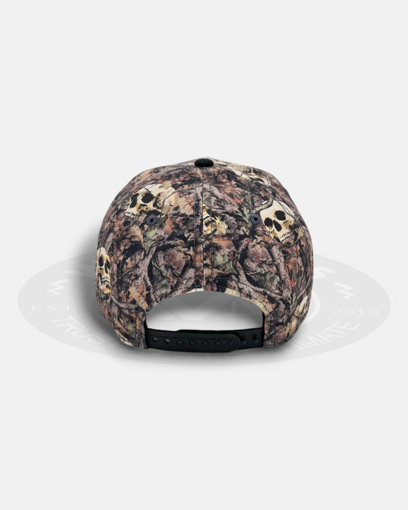 Miami Dolphins Skull Camo 9FORTY A-Frame Snapback Hat