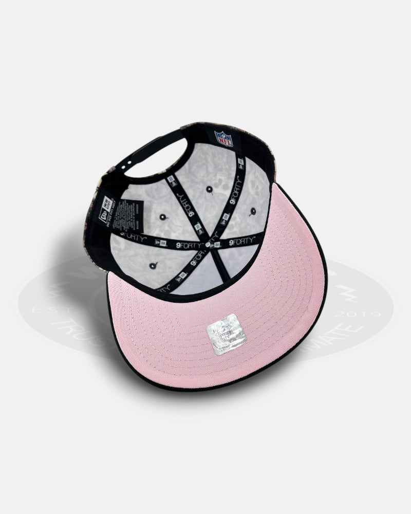Miami Dolphins Skull Camo 9FORTY A-Frame Snapback Hat
