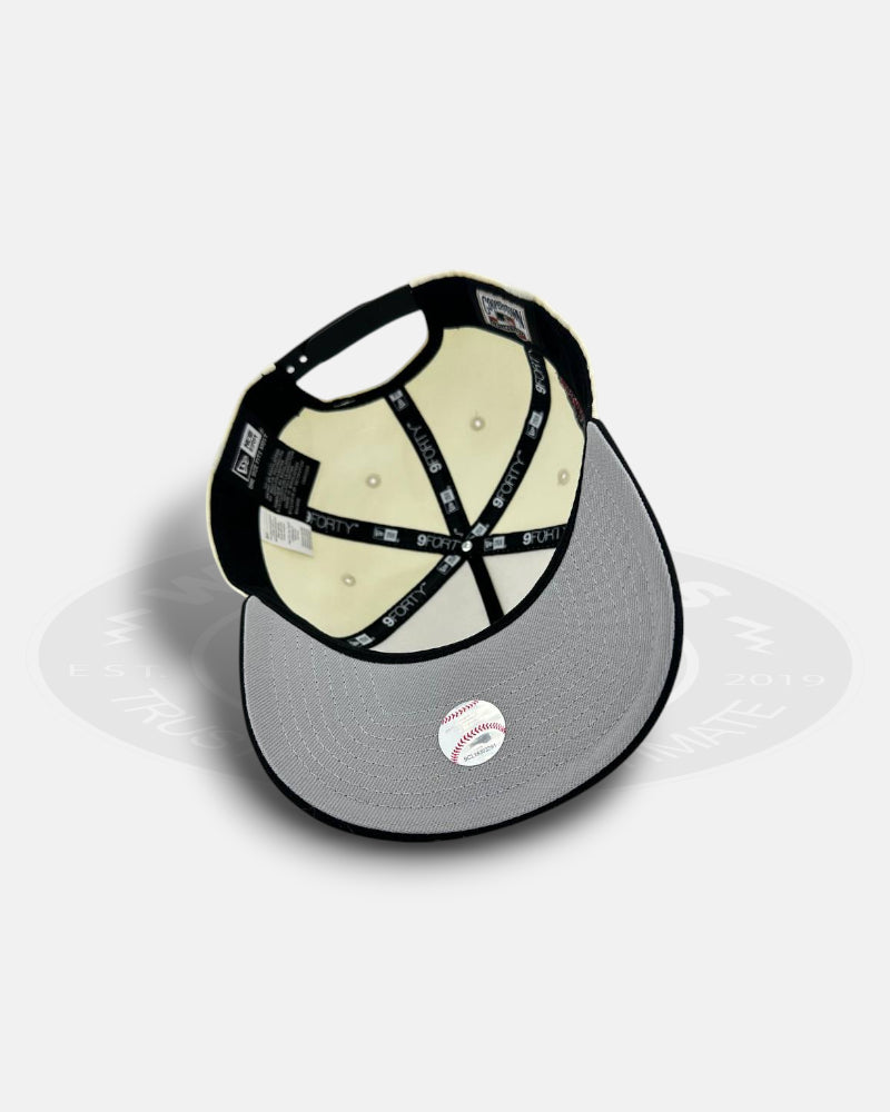 Oakland Athletics Chrome Rose Relic 9FORTY A-Frame Snapback Hat