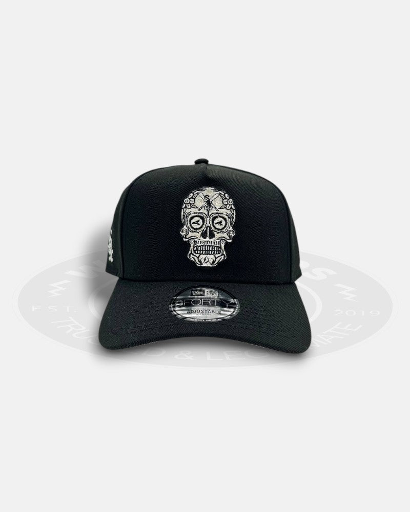 Chicago White Sox Skull Edition 9forty A-frame Snapback Hat