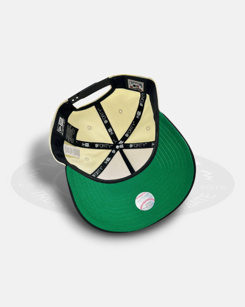 Chicago White Sox Comiskey Park Two Tone Chrome Black 9Forty A-Frame Snapback Hat