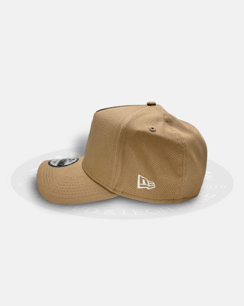 Boston Red Sox White Wheat 9Forty A-Frame Snapback Hat