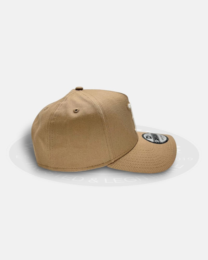 Boston Red Sox White Wheat 9Forty A-Frame Snapback Hat