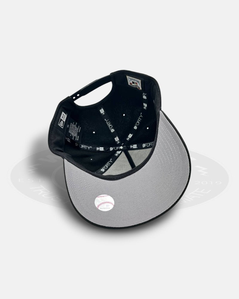 Chicago White Sox Comiskey Park Black 9Forty A-Frame Snapback Hat