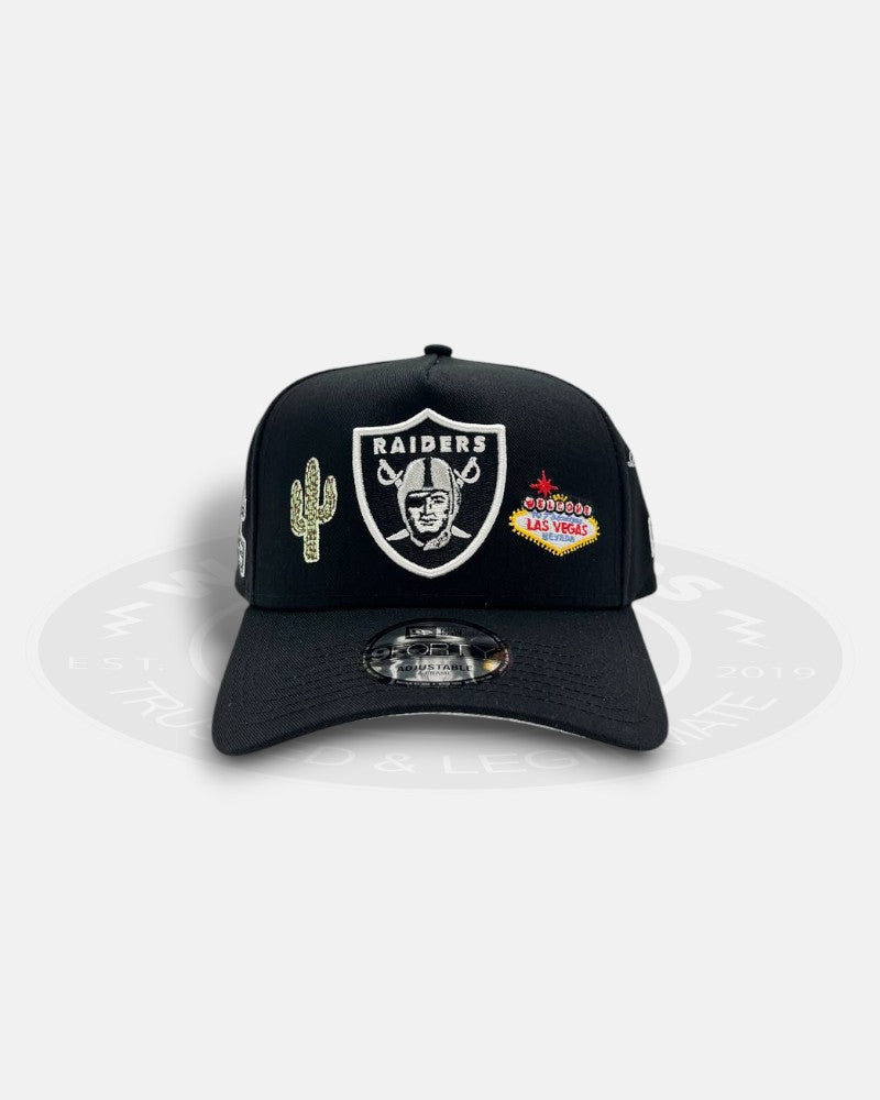 Las Vegas Raiders City Icons 9Forty A-Frame Snapback Hat