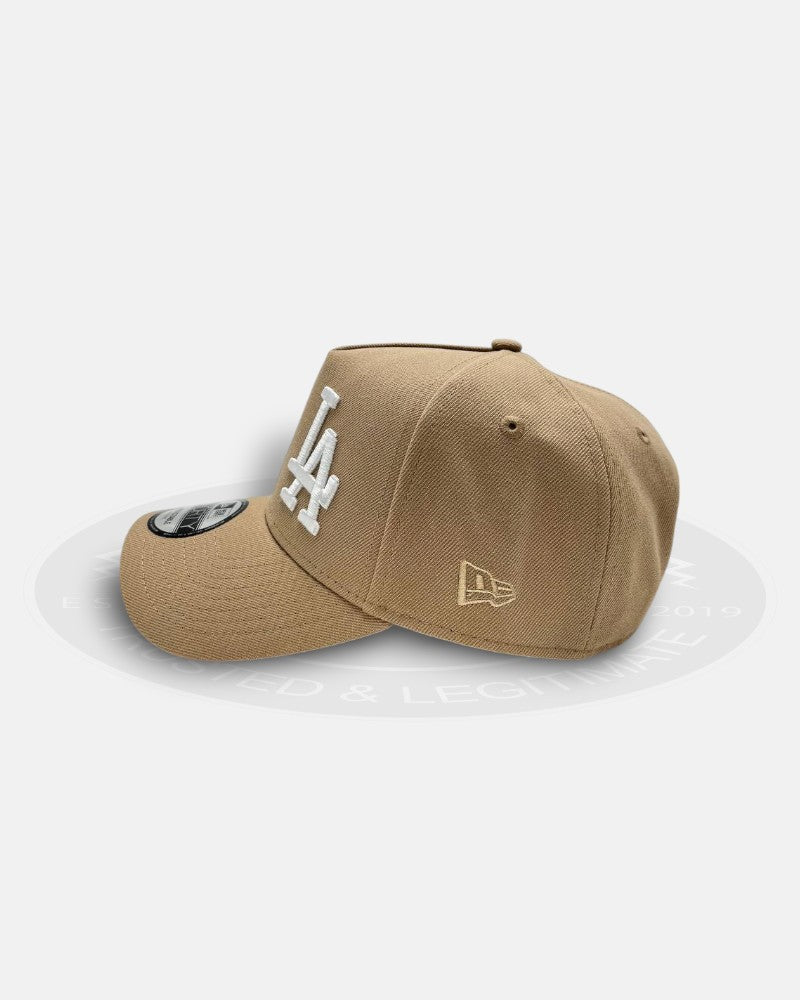 New York Yankees vs Los Angeles Dodgers Wheat 9Forty A-Frame Snapback Hat