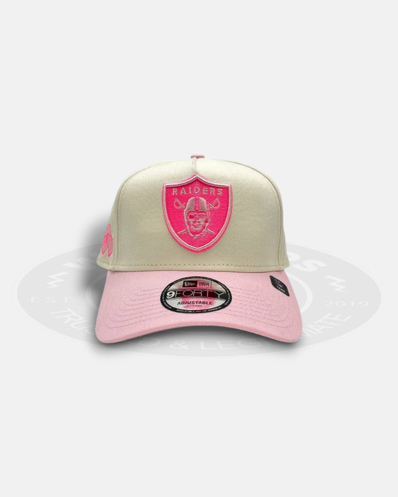 Las Vegas Raiders Lovers Club Two Tone A-Frame 9Forty Snapback