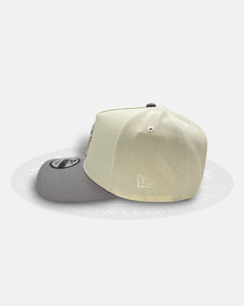 New York Yankees 1999 World Series Silver Grey A-Frame 9Forty Snapback Hat