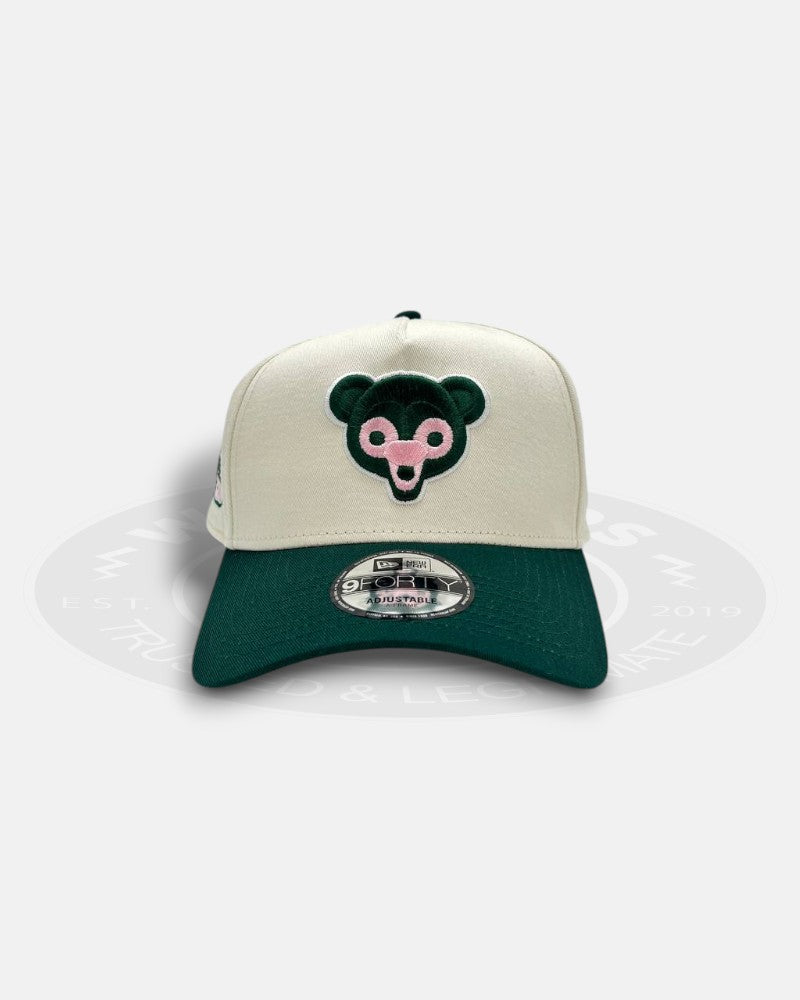 Chicago Cubs Neon Forest 9FORTY A-Frame Snapback Hat