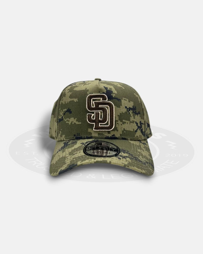 San Diego Padres Digi Camo A-Frame 9Forty Snapback Hat