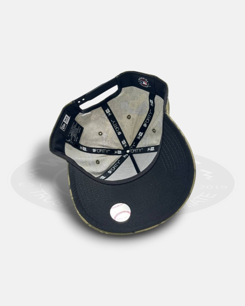 Atlanta Braves Digi Camo A-Frame 9Forty Snapback Hat