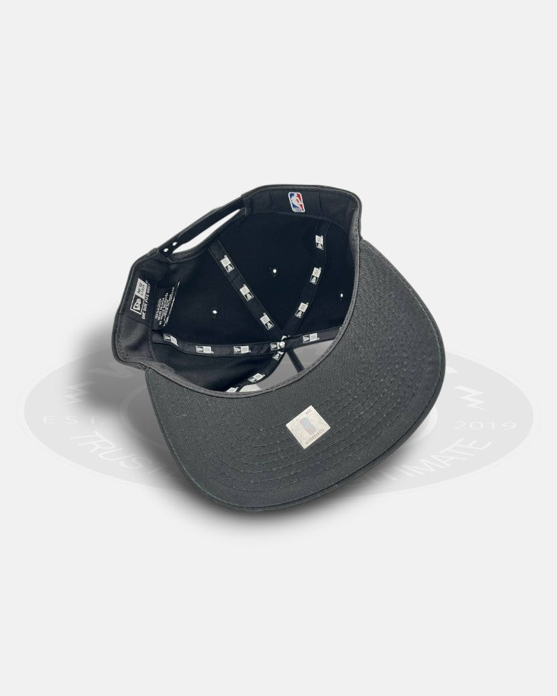 Chicago Bulls Triple Black The Golfer Snapback Hat
