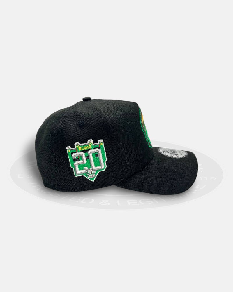 Rome Braves 20th Season A-Frame 9Forty Snapback Hat