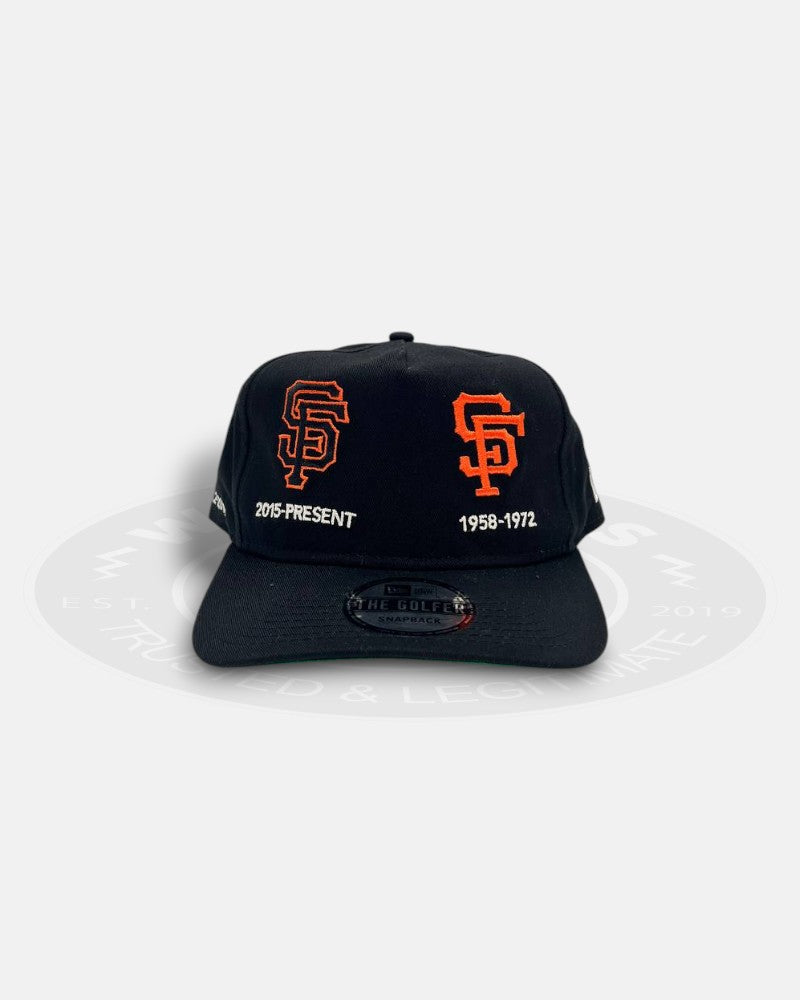 San Francisco Giants Logo Evolution The Golfer Snapback Hat