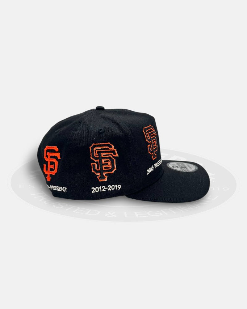 San Francisco Giants Logo Evolution The Golfer Snapback Hat