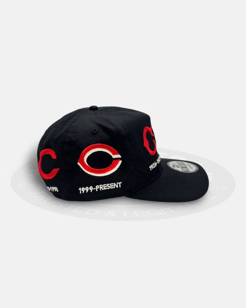 Cincinnati Reds Logo Evolution The Golfer Snapback Hat