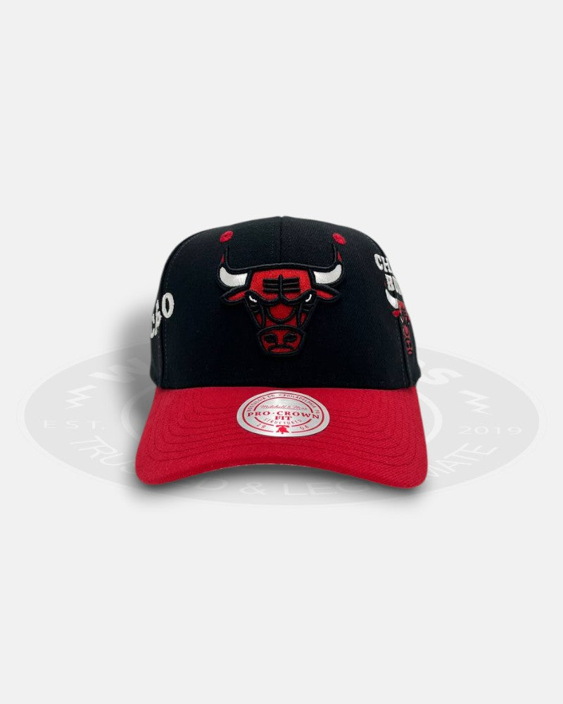 Chicago Bulls Overbite Pro Crown Snapback Hat