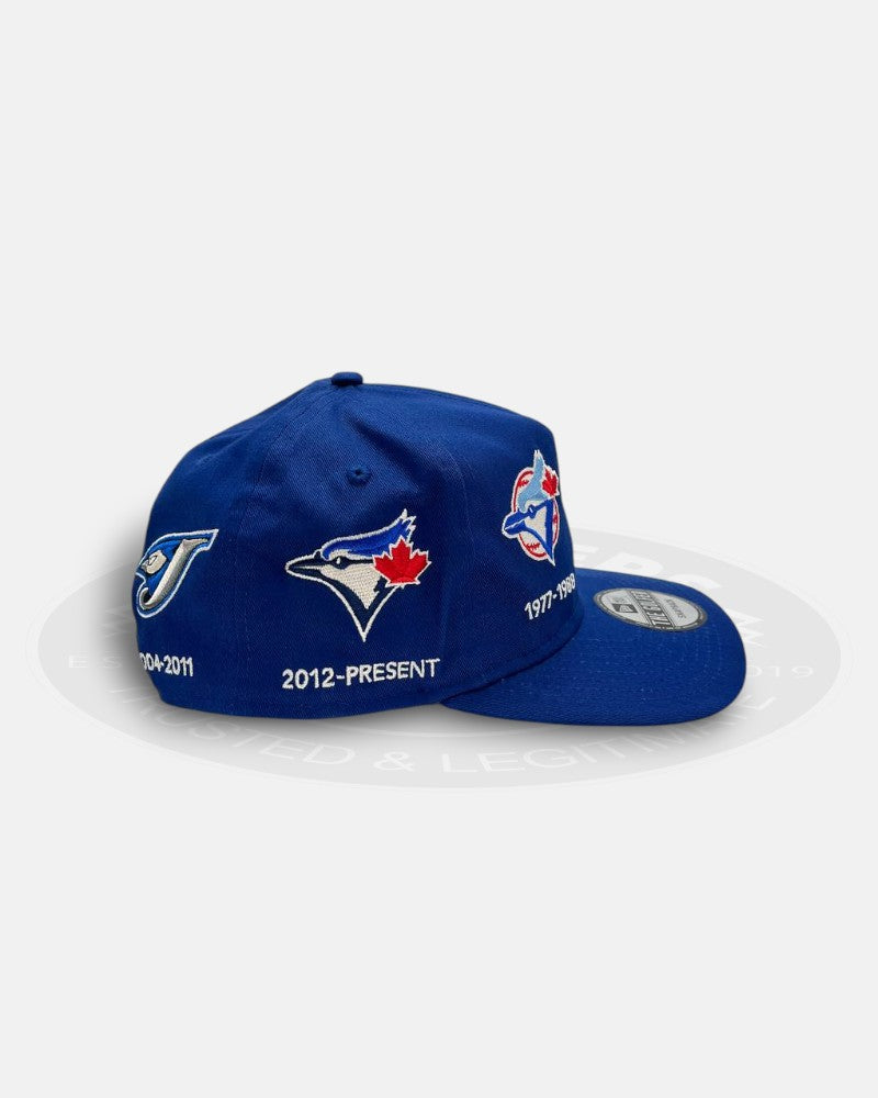 Toronto Blue Jays Logo Evolution The Golfer Snapback Hat