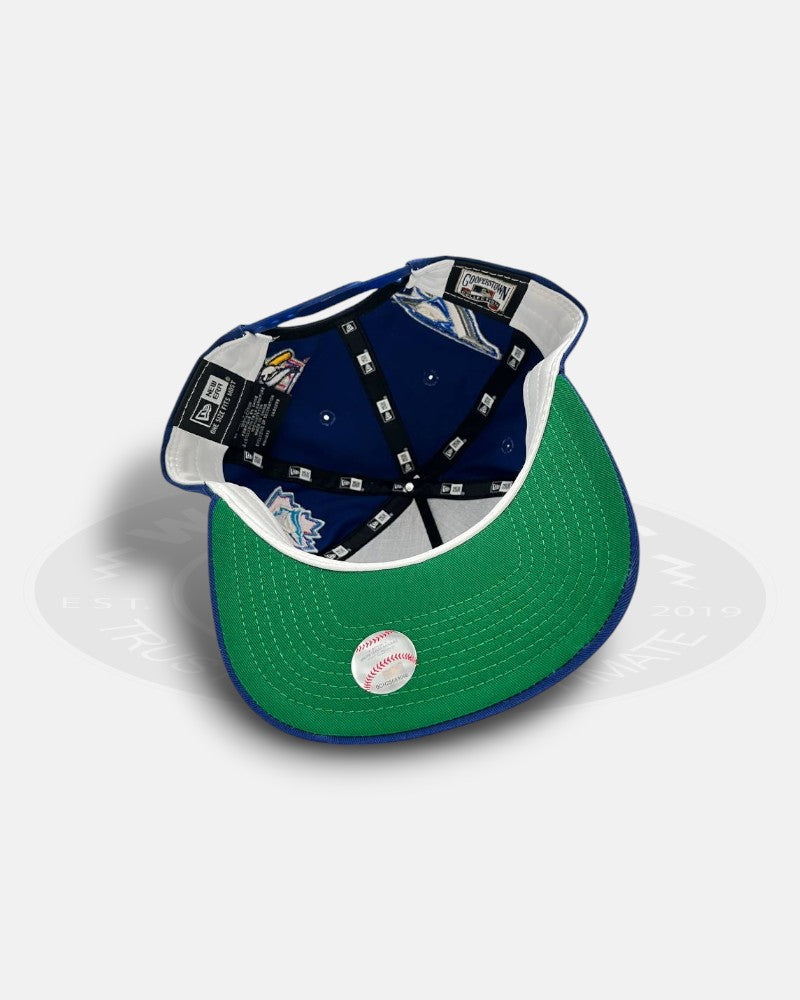 Toronto Blue Jays Logo Evolution The Golfer Snapback Hat