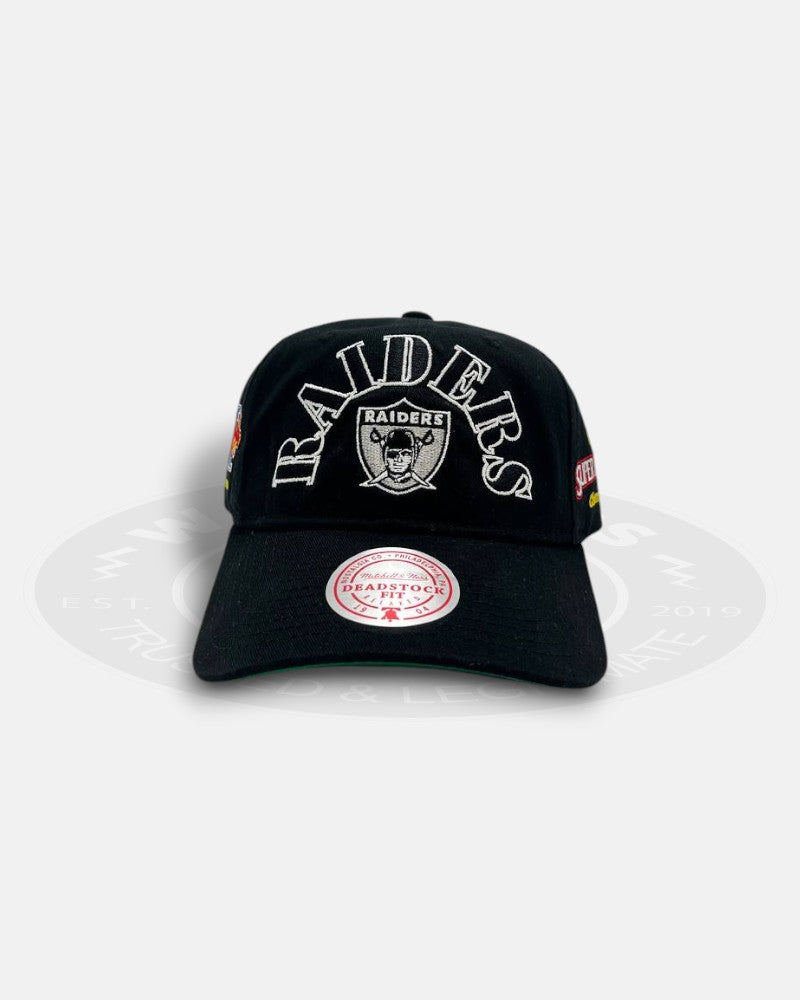 Los Angeles Raiders Super Bowl XV Champion Deadstock Fit Snapback Hat