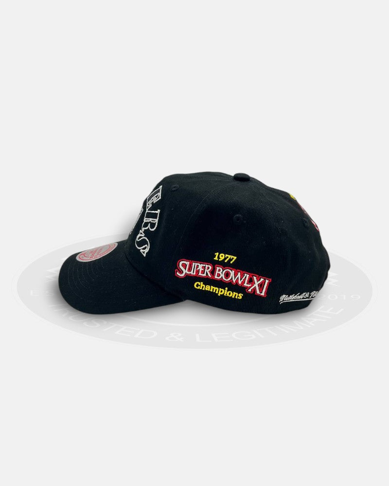 Los Angeles Raiders Super Bowl XV Champion Deadstock Fit Snapback Hat