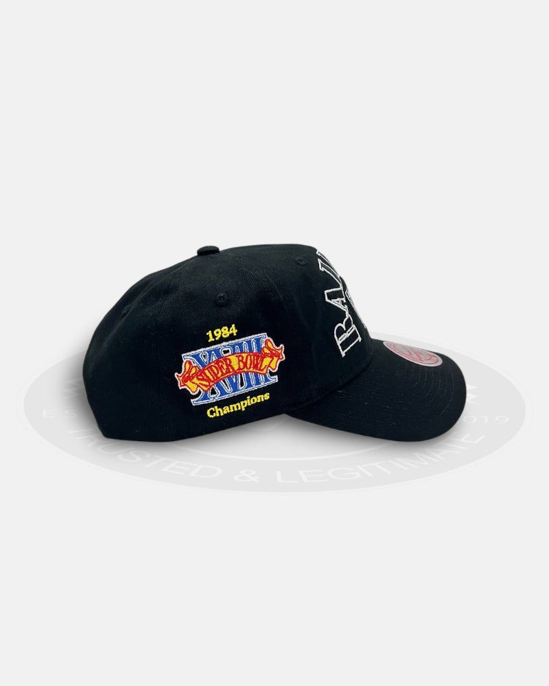 Los Angeles Raiders Super Bowl XV Champion Deadstock Fit Snapback Hat
