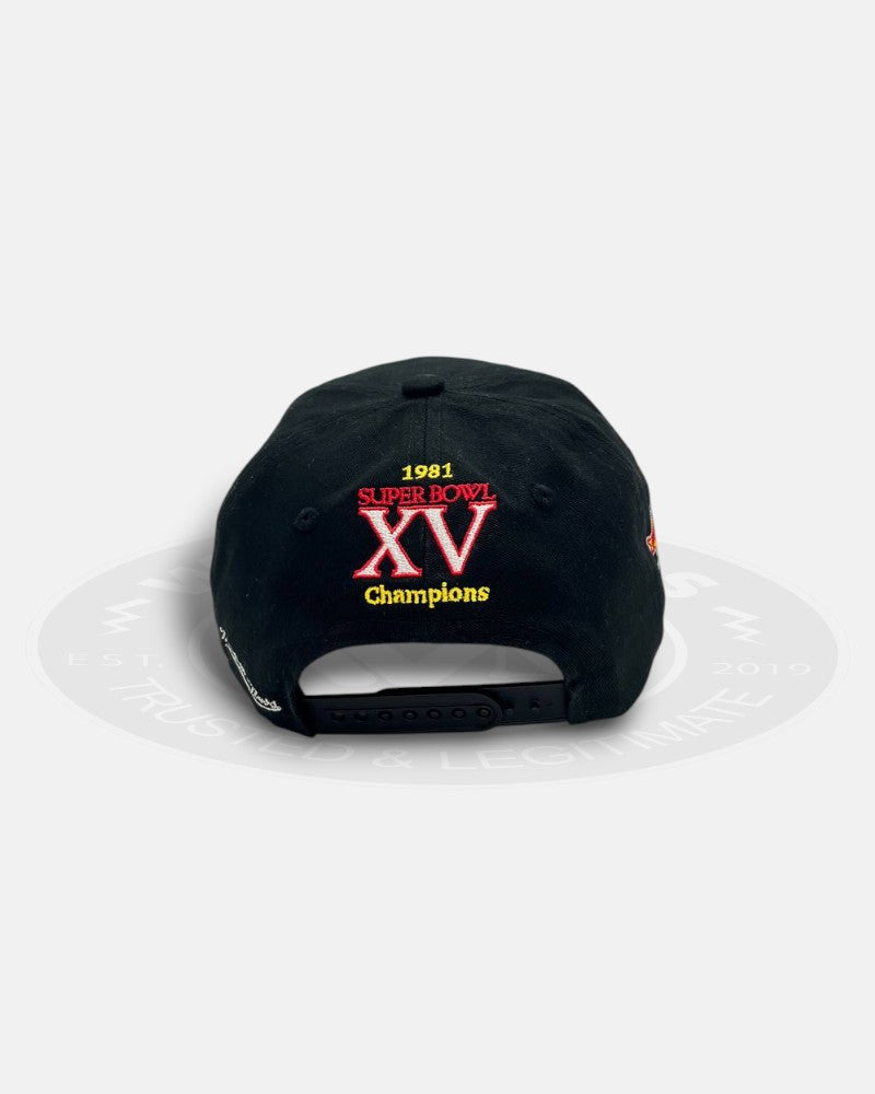 Los Angeles Raiders Super Bowl XV Champion Deadstock Fit Snapback Hat