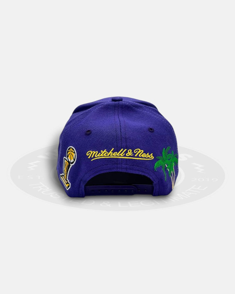 Los Angeles Lakers Highway Purple Adjustable Fit Snapback Hat