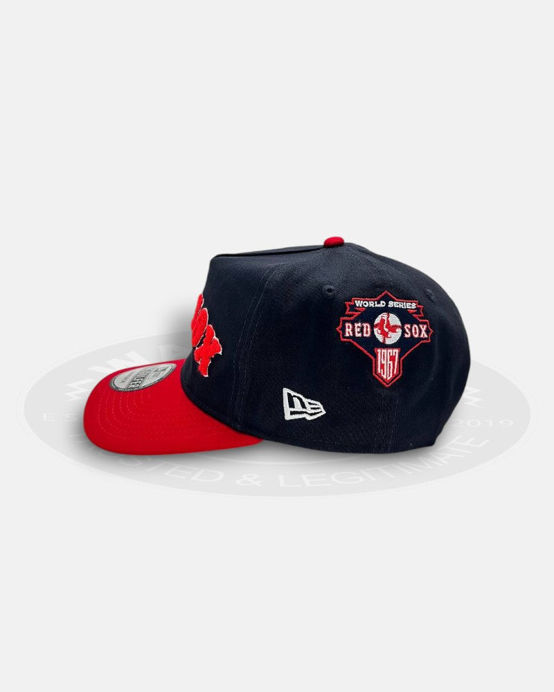 Boston Red Sox Chenille The Golfer Snapback Hat