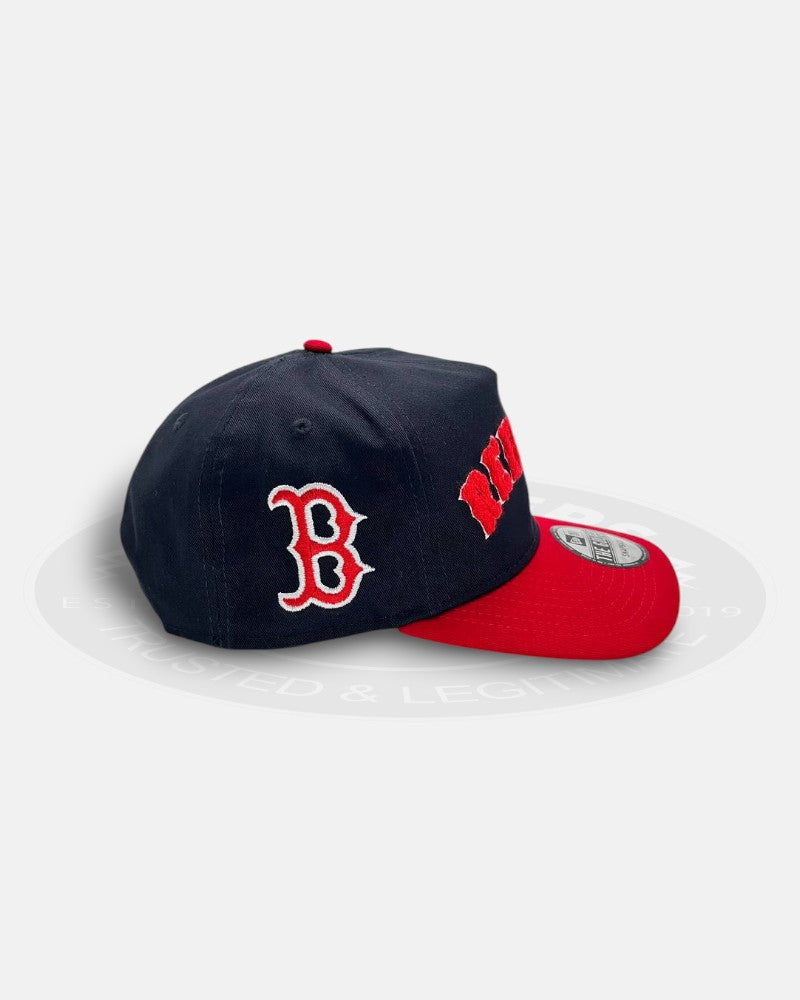 Boston Red Sox Chenille The Golfer Snapback Hat