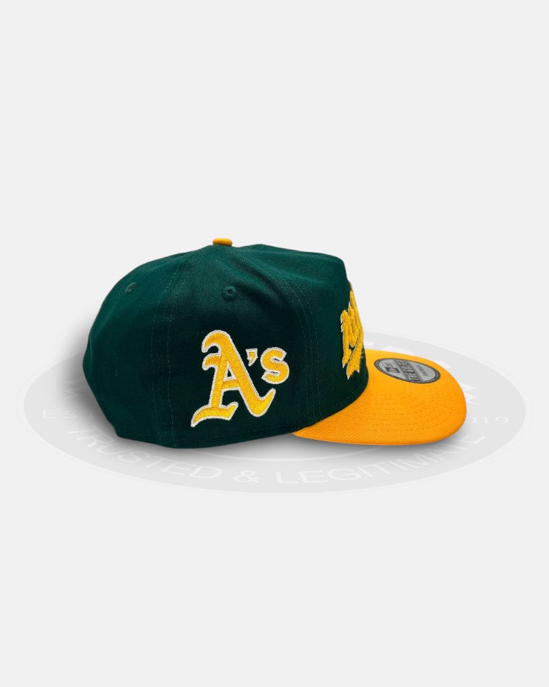 Oakland Athletics Chenille The Golfer Snapback Hat