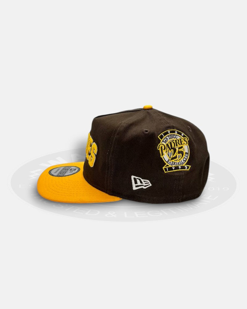 San Diego Padres Chenille The Golfer Snapback Hat