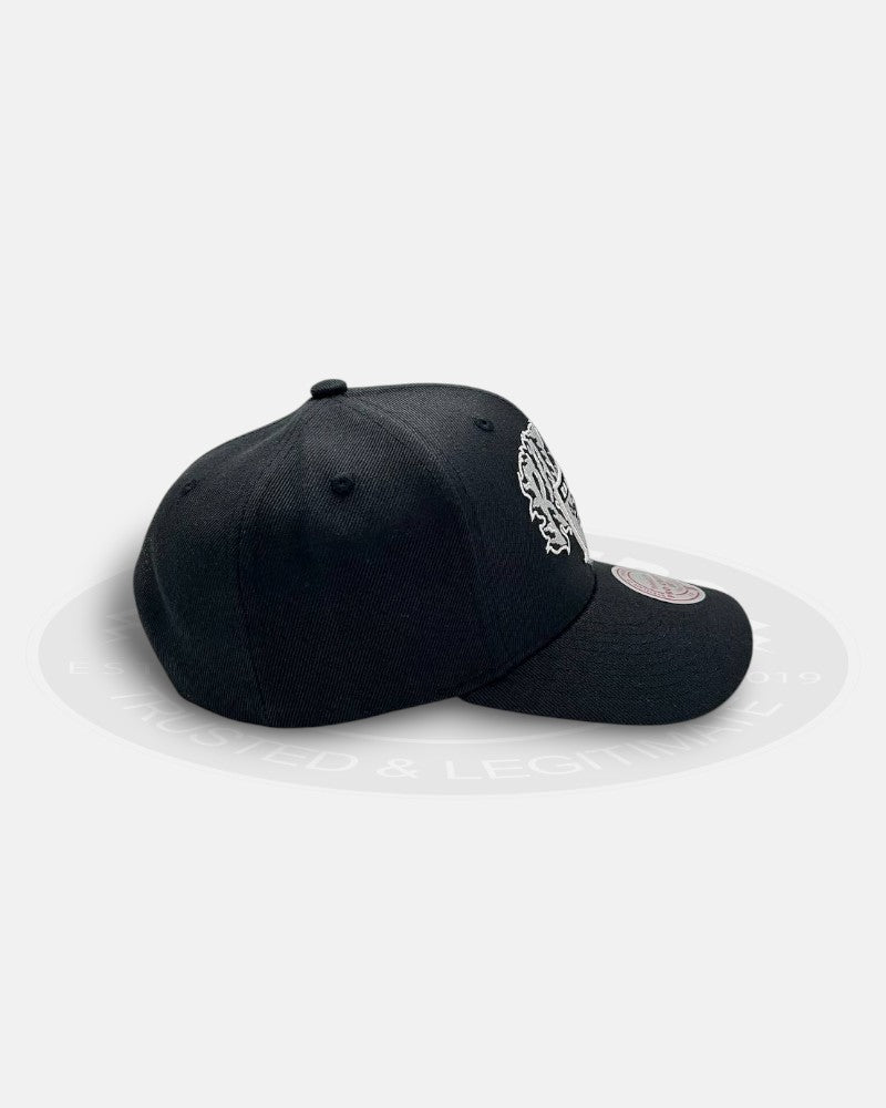 Los Angeles Raiders Flame Pro Crown Snapback Hat