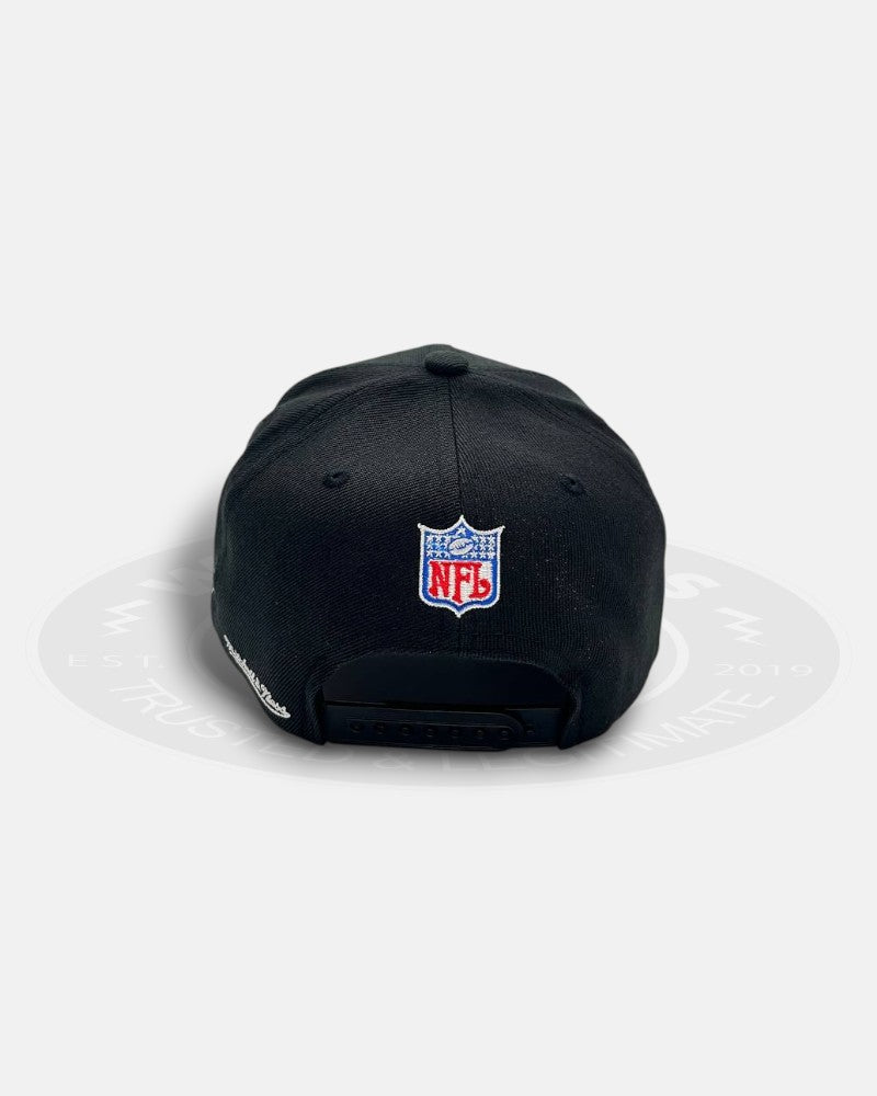 Los Angeles Raiders Flame Pro Crown Snapback Hat