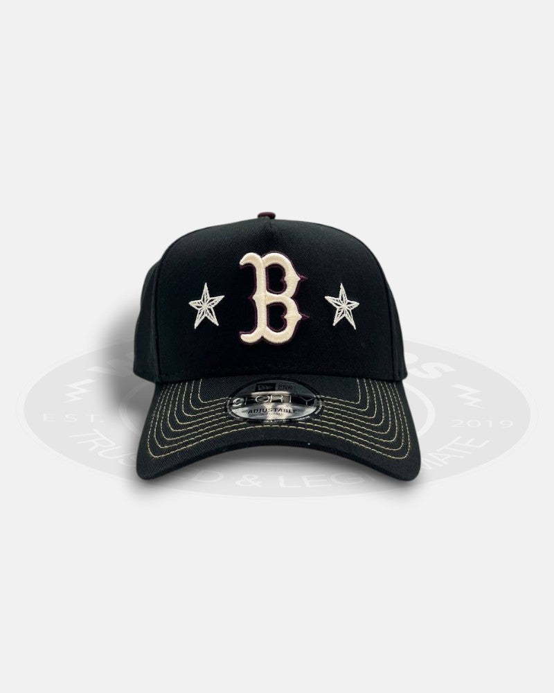 Boston Red Sox Ivory Stars Outlaws A-Frame 9Forty Snapback Hat