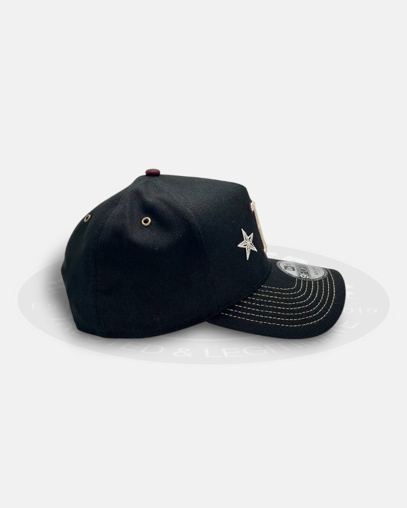 Boston Red Sox Ivory Stars Outlaws A-Frame 9Forty Snapback Hat