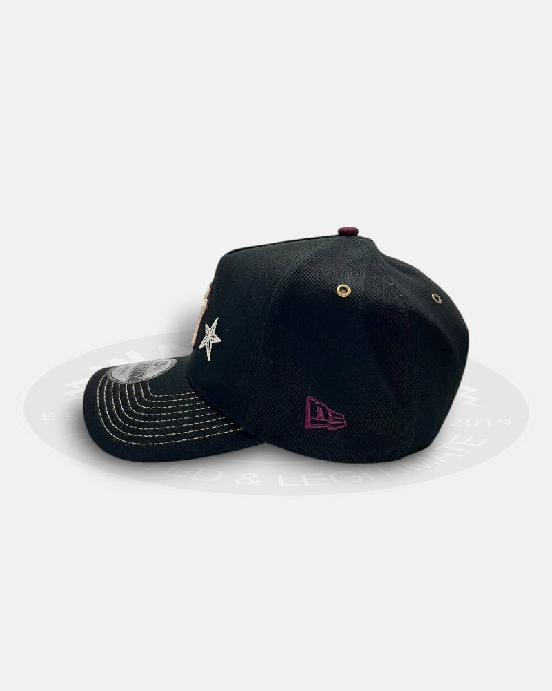 New York Yankees Ivory Stars Outlaws A-Frame 9Forty Snapback Hat