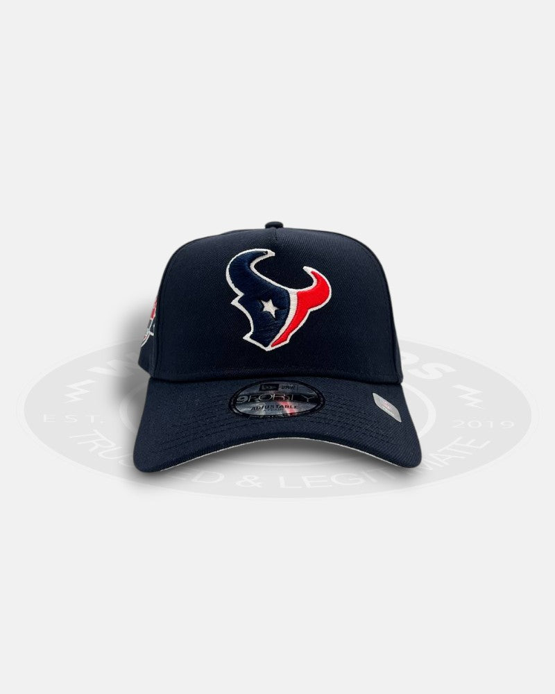 Houston Texans 2002 Navy 9FORTY A-Frame Snapback Hat