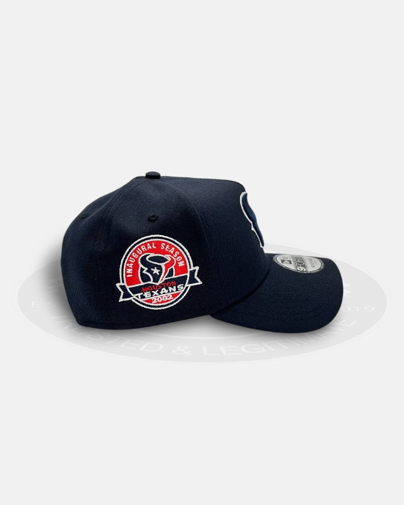 Houston Texans 2002 Navy 9FORTY A-Frame Snapback Hat