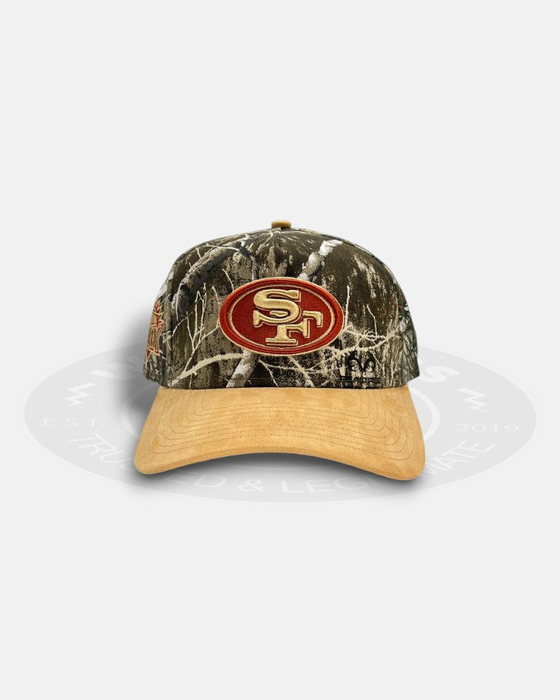 San Francisco Giants Real Tree Super Bowl XXIX A-Frame 9Forty Snapback Hat